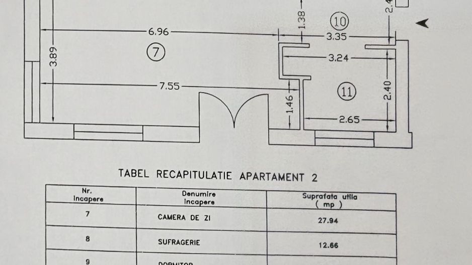 Apartament lângă Militari Residence - Schiță 11
