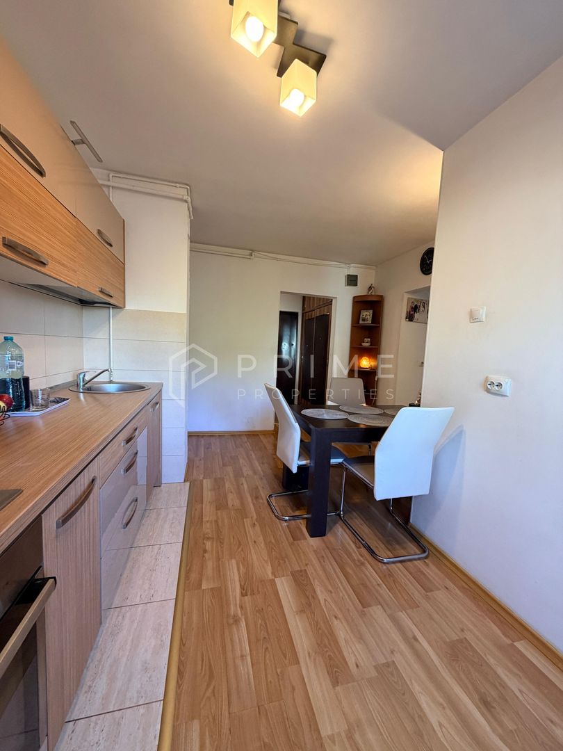 3 Camere, Et. 2, Decomandat, 2 băi, Mobilat complet- zona Tudor - Poză 1