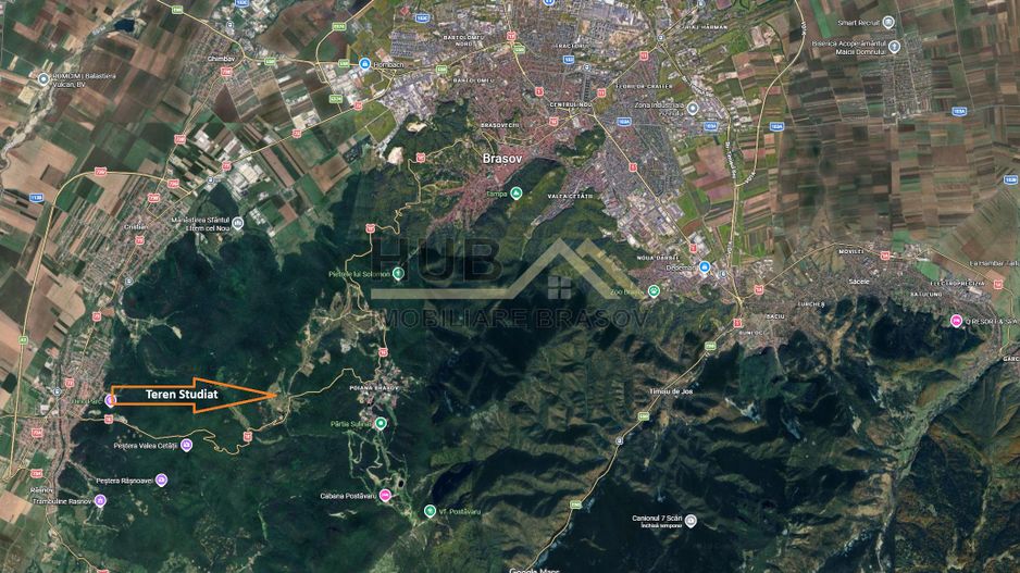 Teren deosebit pentru construire Poiana Aviatorilor Brasov | 4.888mp - Poză 2