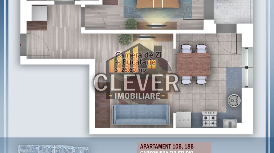 Theodor Pallady Metrou Nicolae Teclu-Apartament 2 camere - Poză 2