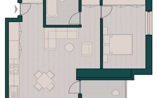 Vânzare, apartament, 2 camere, Iași - Poză 6