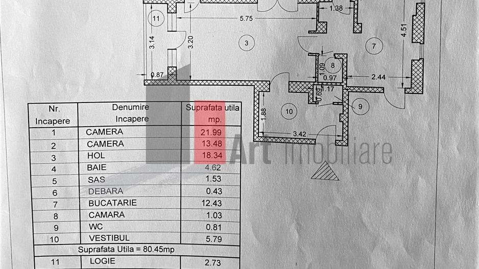 Apartament 3 camere interbelic cu elemente originale - Vasile Lascar - Poză 1