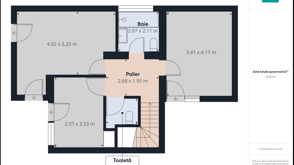 Casă înșiruită la cheie Aradul Nou - Poză 13
