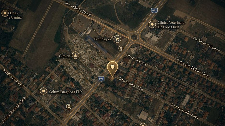 Teren de vânzare în Dumbrăvița – Strada Petőfi Sándor, comision 0% - Poză 2