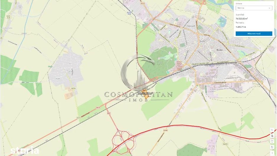 Teren intravilan ~ Buzau – iesirea spre Ploiesti ~ in apropiere de A7 - Poză 3