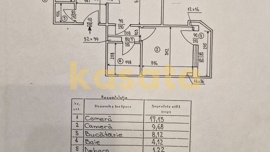 2 Camere | Crângași | Parc 🌳 | Metrou 🚇 - Schiță 16