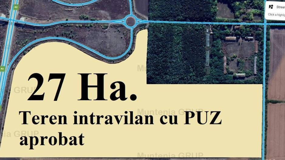 Unicat ! A3 Gherghita - 27 Ha. teren intravilan cu PUZ aprobat - Poză 1