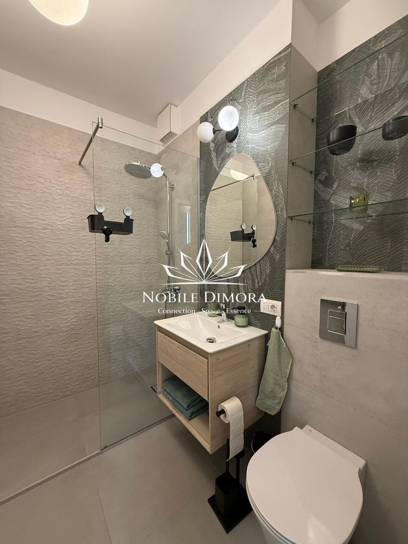 ISHO - Apartament cu 4 camere de lux, 2 bai, 2 balcoane, parcare privata - Poză 17