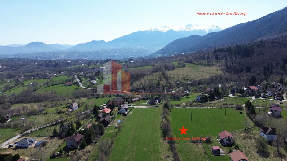 Teren Bran Tohanita | Intravilan 1.379 mp | Vedere Panoramică| - Poză 2