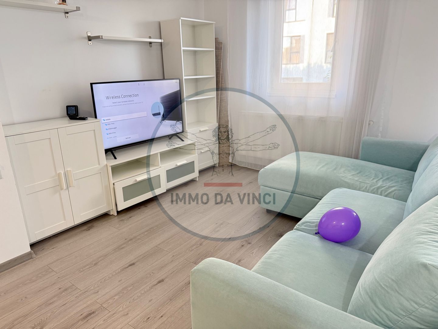 Închiriez apartament cu 2 camere+parcare, Zona Între Lacuri - Poză 3