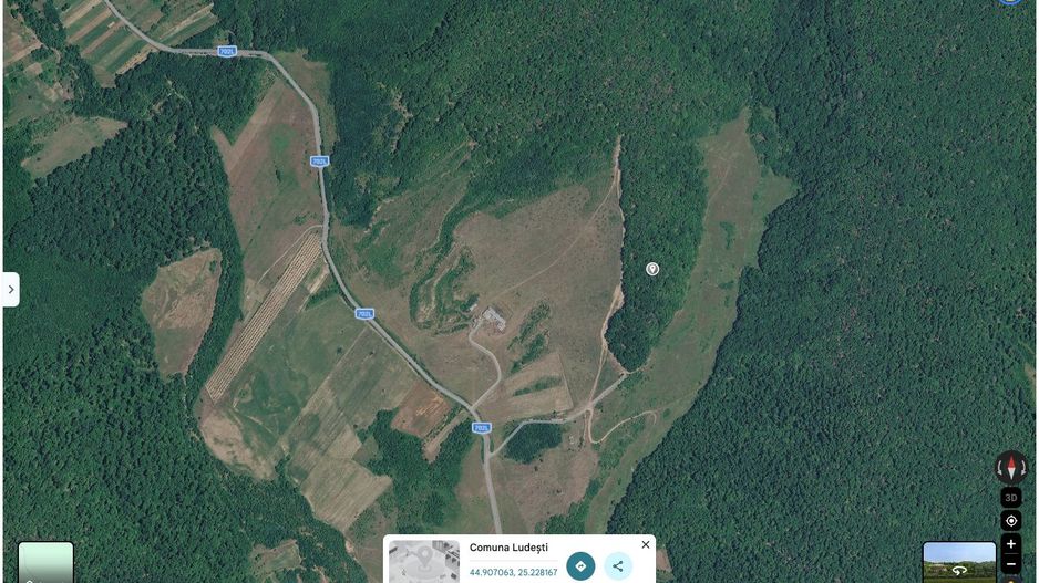 Teren pășune de vânzare – 50 ha, Ludești Dâmbovița - Poză 2
