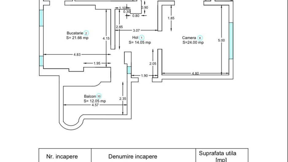 Apartament 3 camere, boem si spațios, chiar in centrul Timișoarei - Poză 20