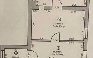 Apartament la casă, 2 camere | Zona Strada 9 Mai – Constituției - Poză 7