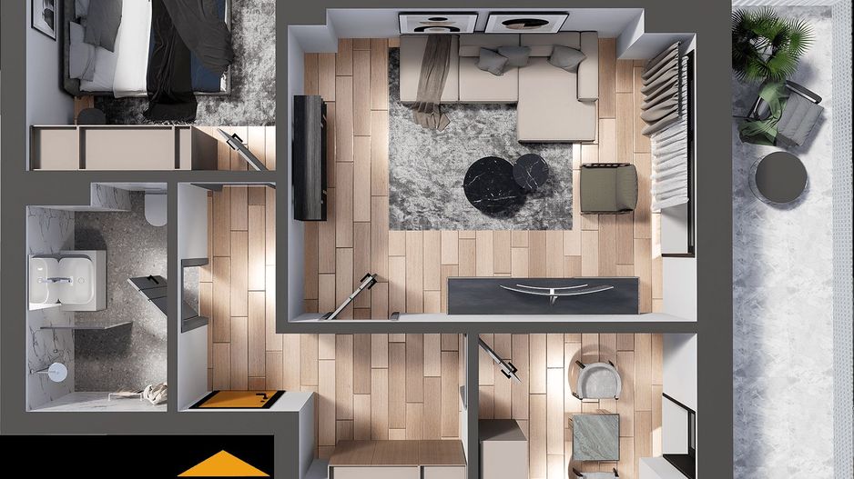 Promo! Apartament NOU 2 camere 68 mp + loc de parcare Cug 138800 euro - Poză 5
