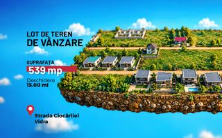 Teren 539 mp de vanzare, Vidra, Mega Park, Ilfov - Poză 1