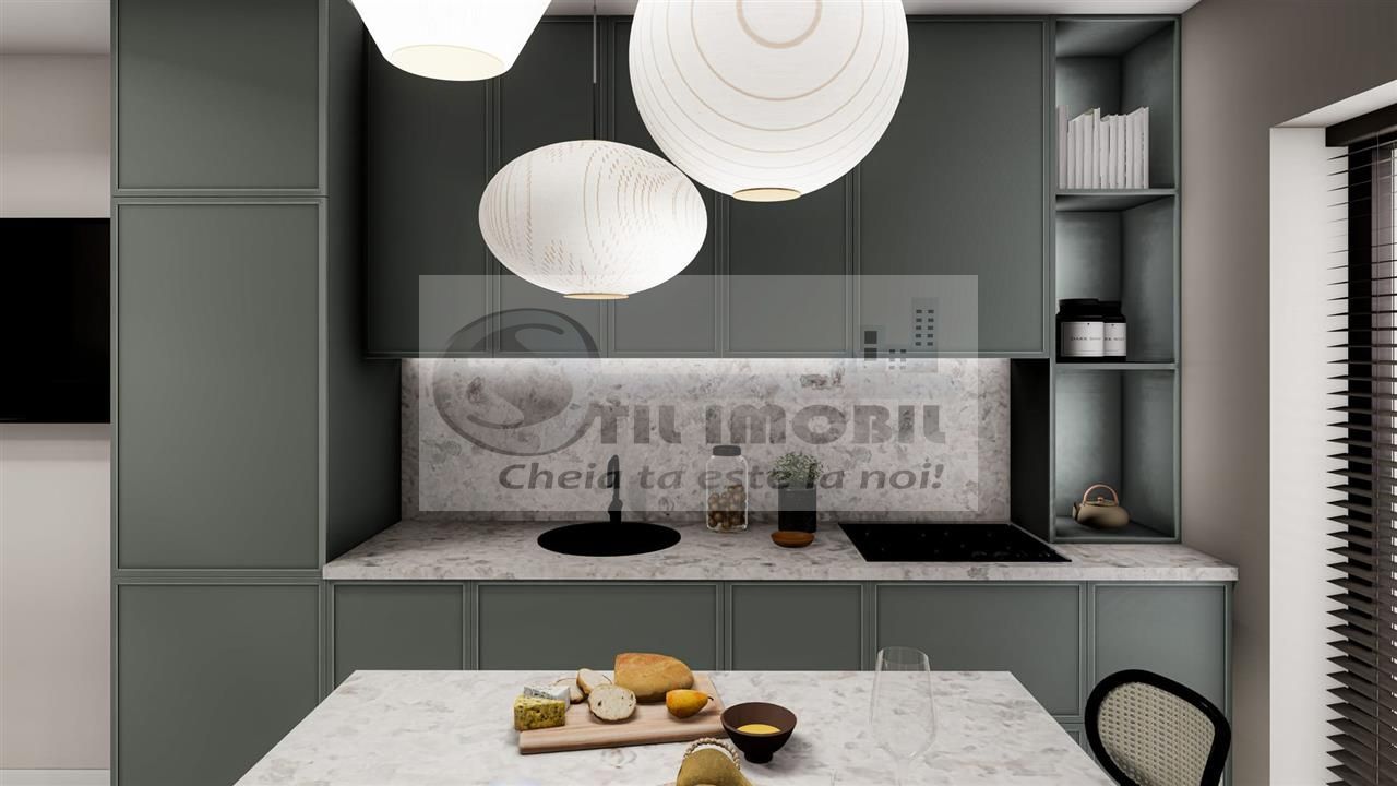 Bloc nou! Ap.3 cam, decomandat,  Bucium-Visan, comision 0% - 128,240 € - Poză 4