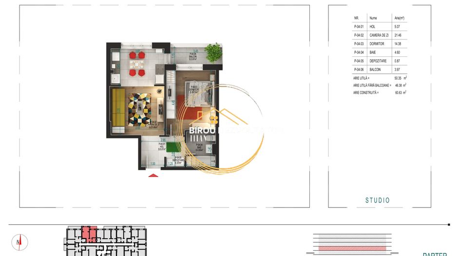 Titan Pallady IKEA Investitie Ansamblu modern Parcare bonus - Schiță 3