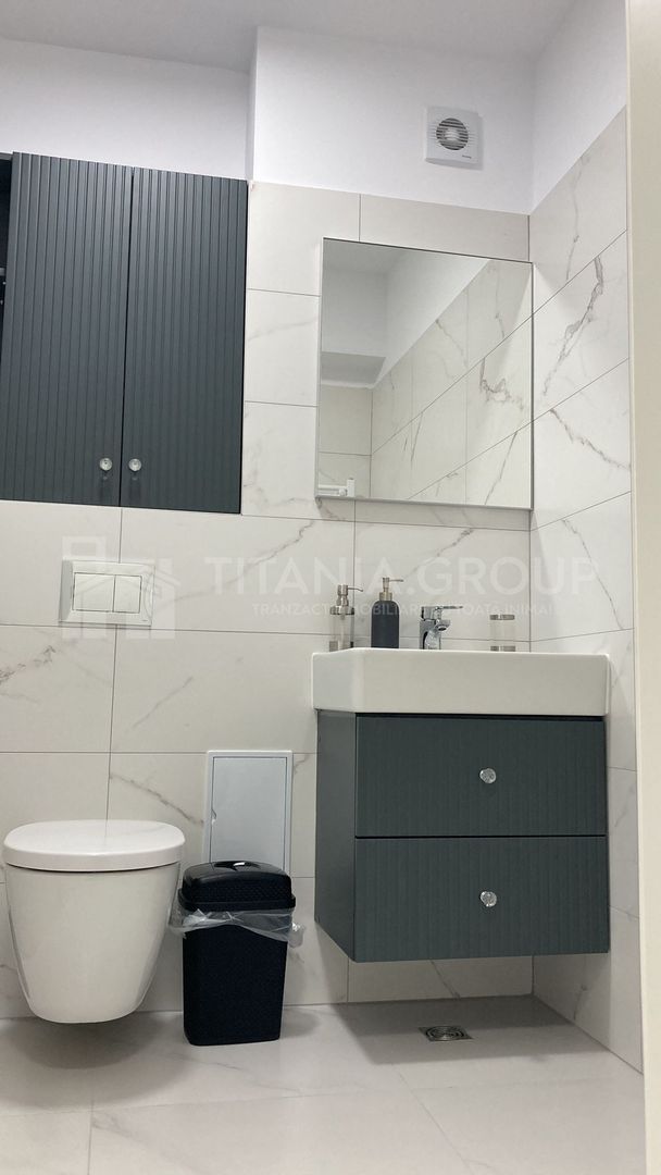 Apartament nemobilat, 3 camere, 2 băi, parcare, boxă, Casa Nobel Coresi - Poză 12