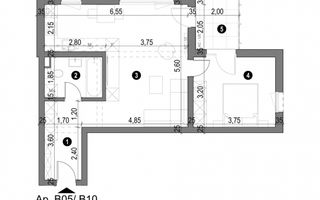 Comision 0! Etaj 1. Loc de parcare. Lift. - Schiță 11