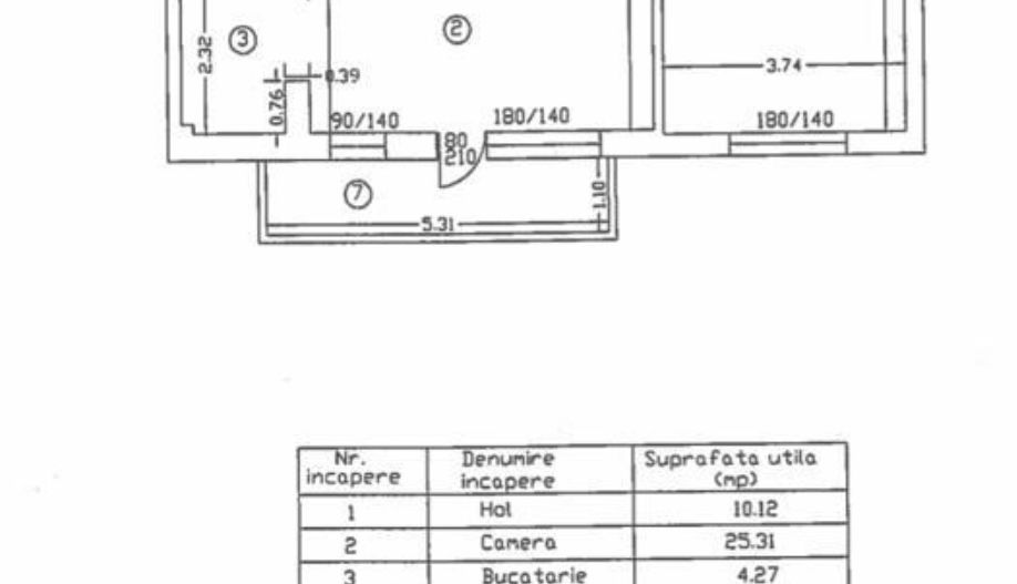 Apartament 2 camere | Vitan Residence | Ready to move - Schiță 16
