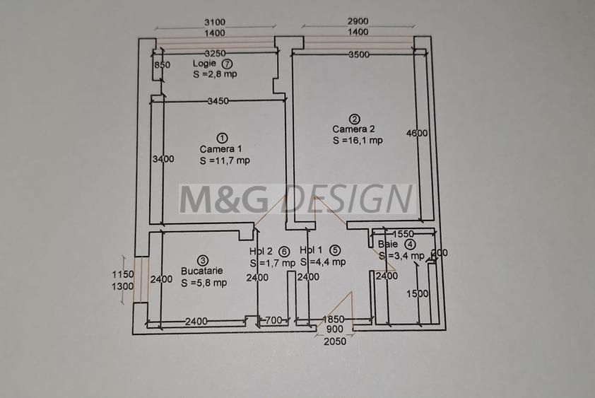 2 camere decomandat Complex Studentesc centrala proprie - Poză 12