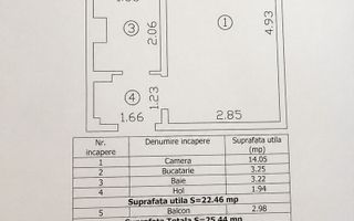 Garsoniera 26 mp (COD10)- CET - Poză 4