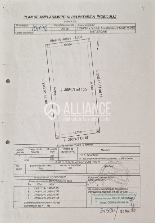 Eforie Nord Steaua de Mare teren 300 mp intravilan - Poză 2
