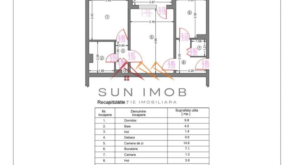 Apartament 2 camere, zona Bd. Carol I, ultracentral, Campina, PH - Poză 1