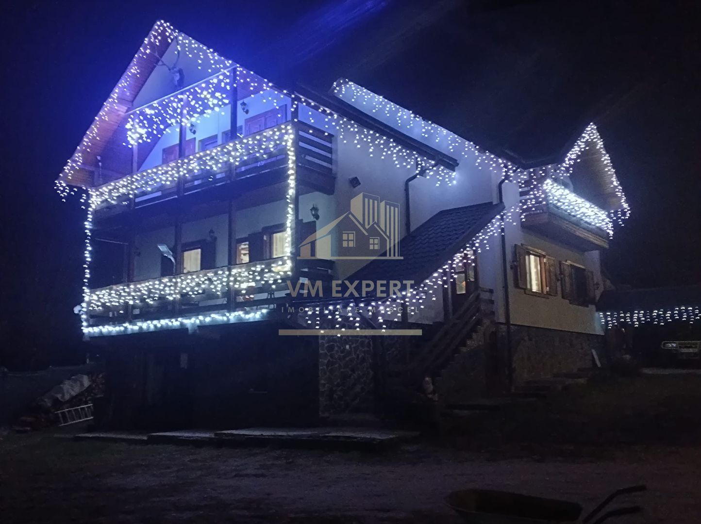 VILA 7 CAMERE TEREN 872 MP BUGHEA ARGES - Poză 1