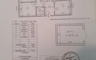 3 camere -  Targu Cucu- decomandat - GARAJ INTABULAT - Poză 1