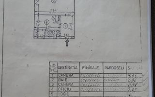 Giurgiului Luica 3 camere - Schiță 7