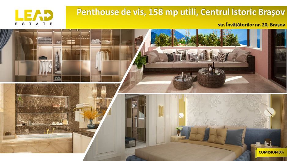 Lux si intimitate! Penthouse 158 mp, Centrul Istoric, Brasov - Poză 7