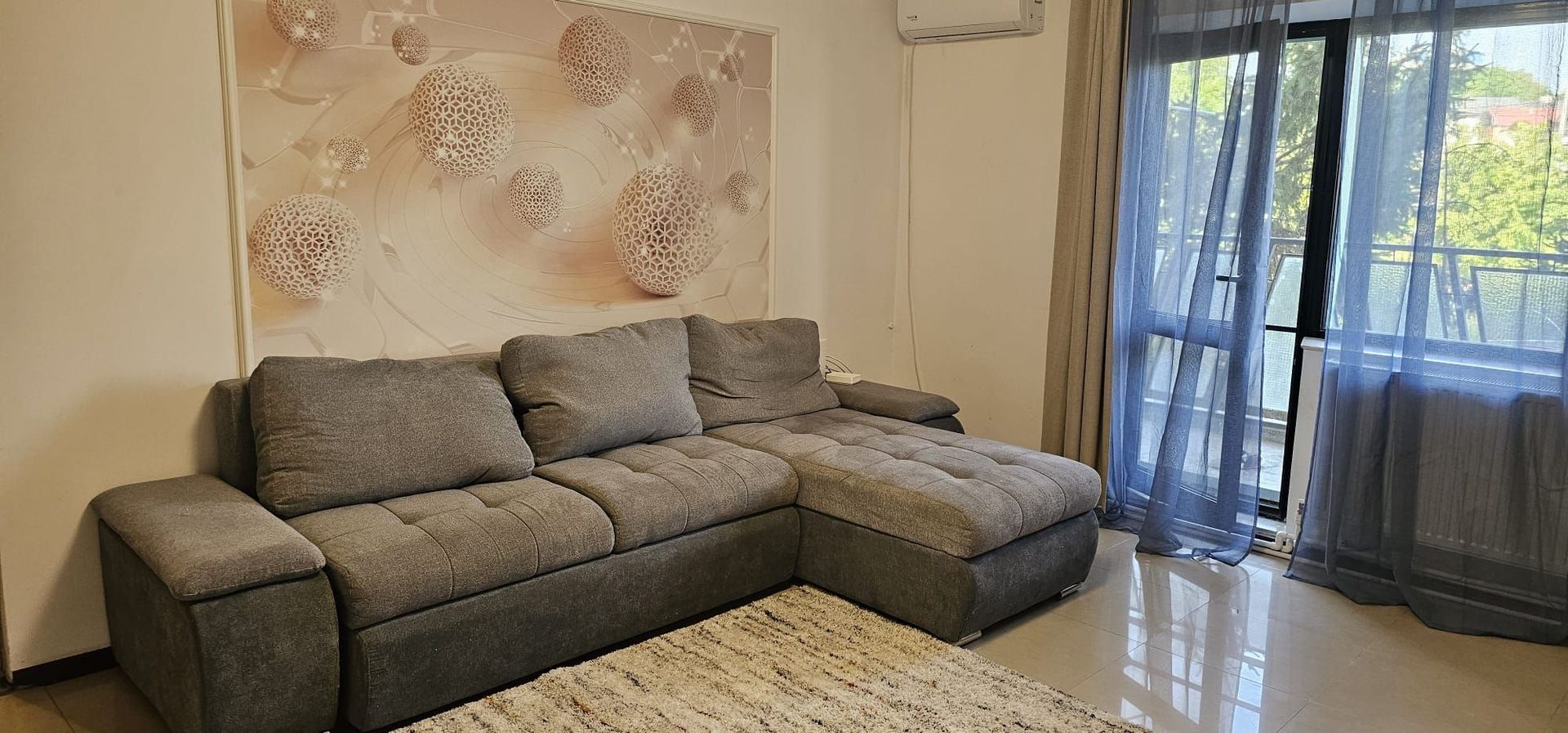 Apartament cu 3 camere, 102 mp, parter, mobilat  - zona Gara - Centru - Poză 2