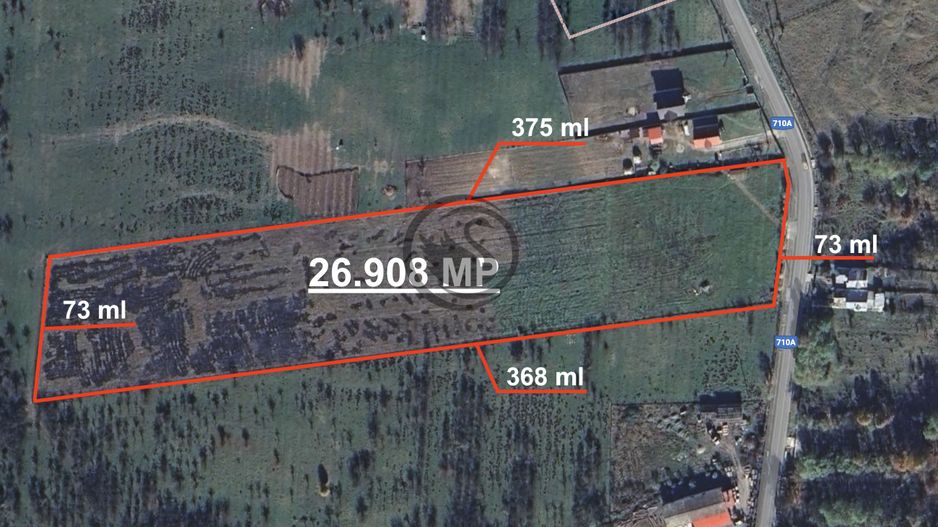 Teren intravilan de vanzare | 26.908 MP | Iedera de jos | Comision 0% - Poză 1