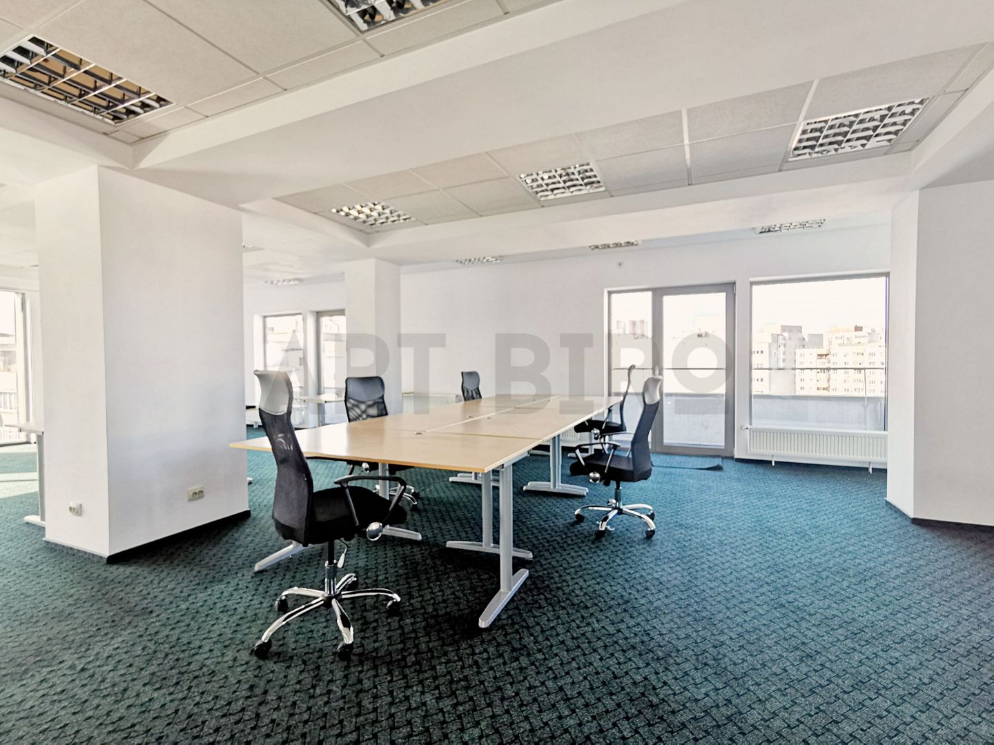 313mp etaj integral cladire birouri Mosilor, 4x parcare, 12' metrou - Poză 3