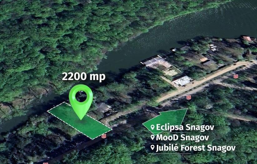 Teren Snagov | 2200 mp | Deschidere lac | Ponton - Poză 2