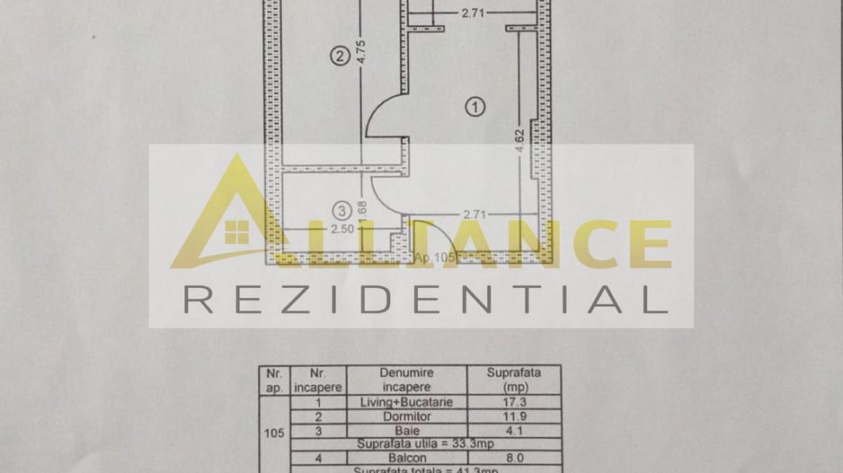 89.000€ | 2 CAMERE STUDIO | 15 MIN METROU | CAMPUS 650M - Poză 13