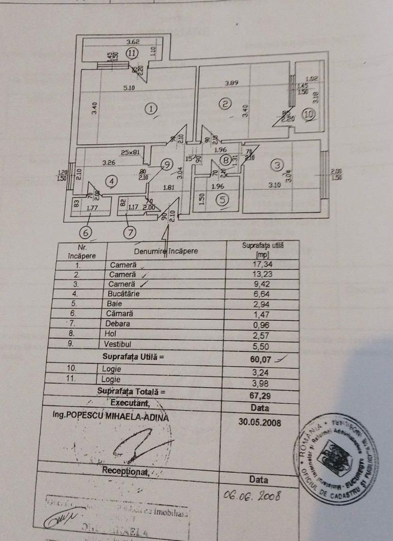 Apartament 3 camere decomandat Berceni - Poză 11