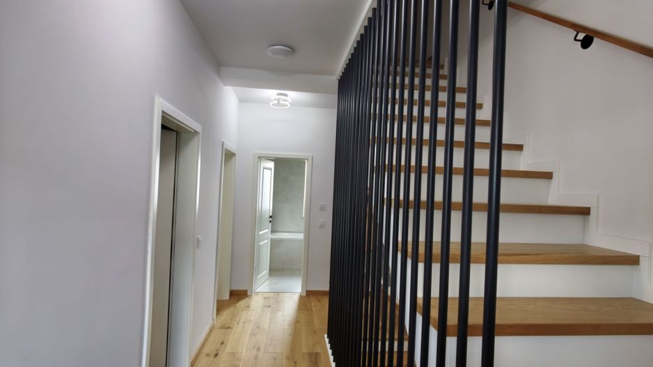 Casa Insiruita Sacalaz P+E+M 4 Camere,3 Bai,Clasa Energetica A+, Mobilata - Poză 6