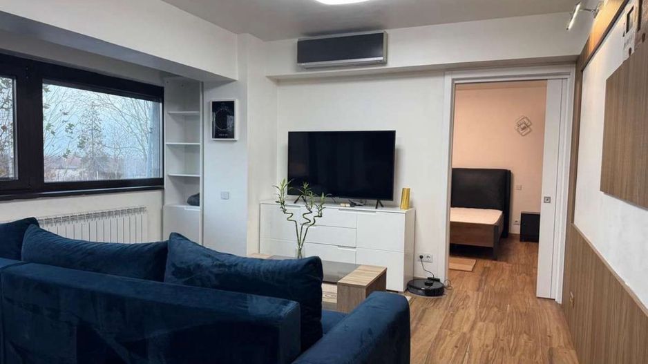 AP. 2 CAMERE BANEASA, MOBILAT, BLOC NOU, LOC PARCARE, COMISION 0% - Poză 1