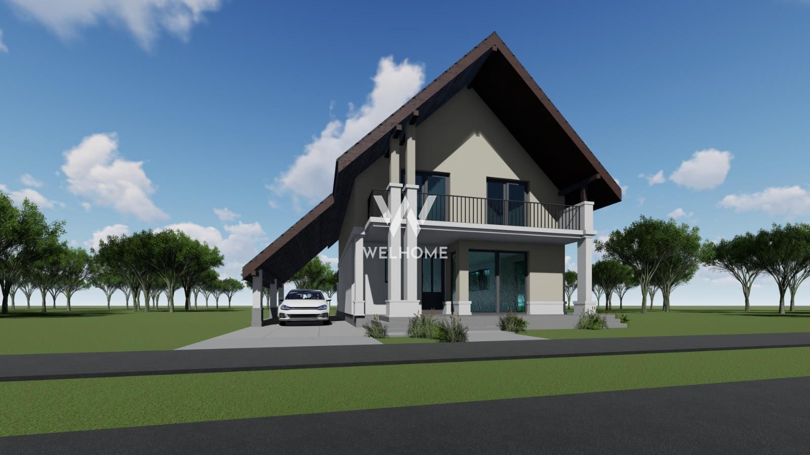 Casa Noua-Orlat 4 camere 2 terase 340 mp teren - Poză 4