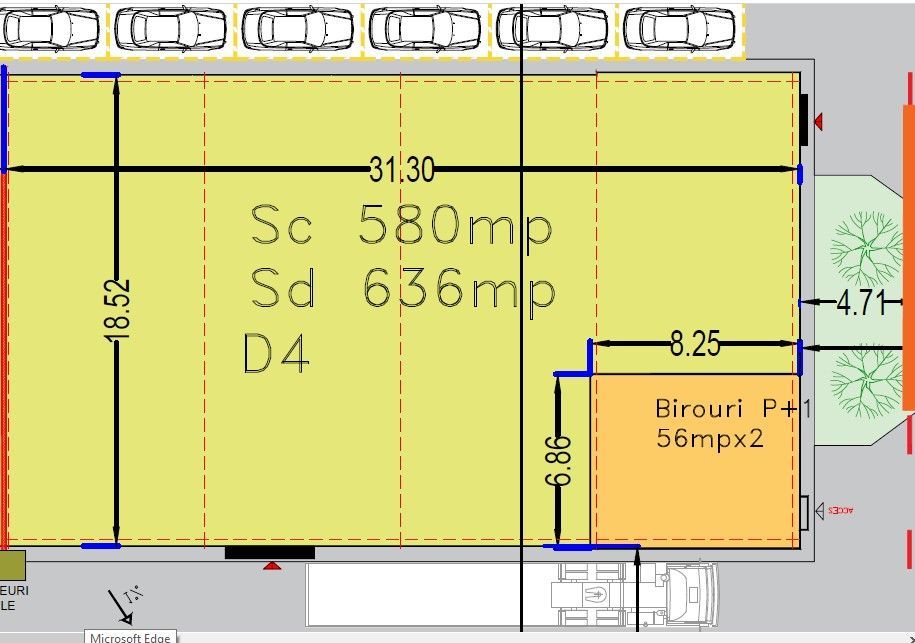 Spatiu industrial /depozitare 636 mp Mogosoaia, Ilfov - Poză 9