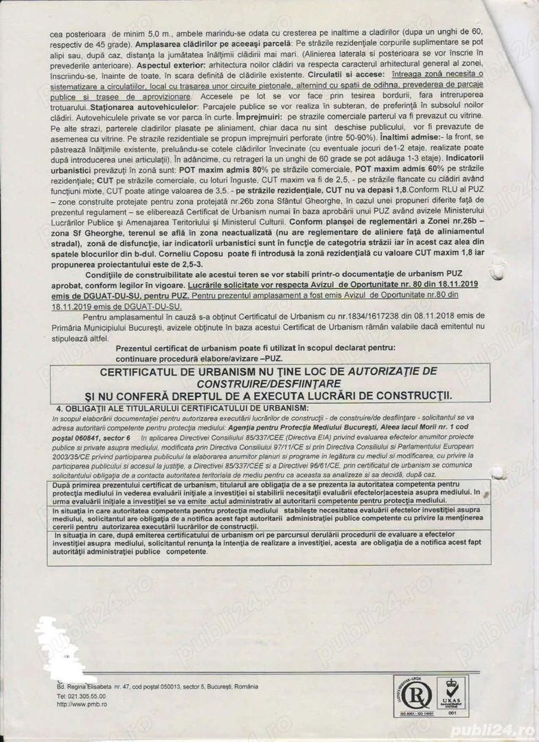 Teren constructii ultracentral de vanzare - Poză 5