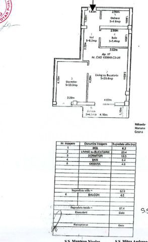 Spatiu de birouri de inchiriat cu 2 camere, 2 locuri de parcare - Poză 6