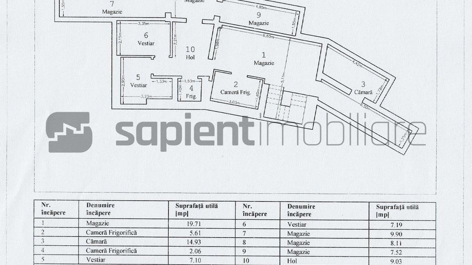 Sapient | Spațiu comercial cu terasă _ Piața Ion Creangă, Oradea - Schiță 11
