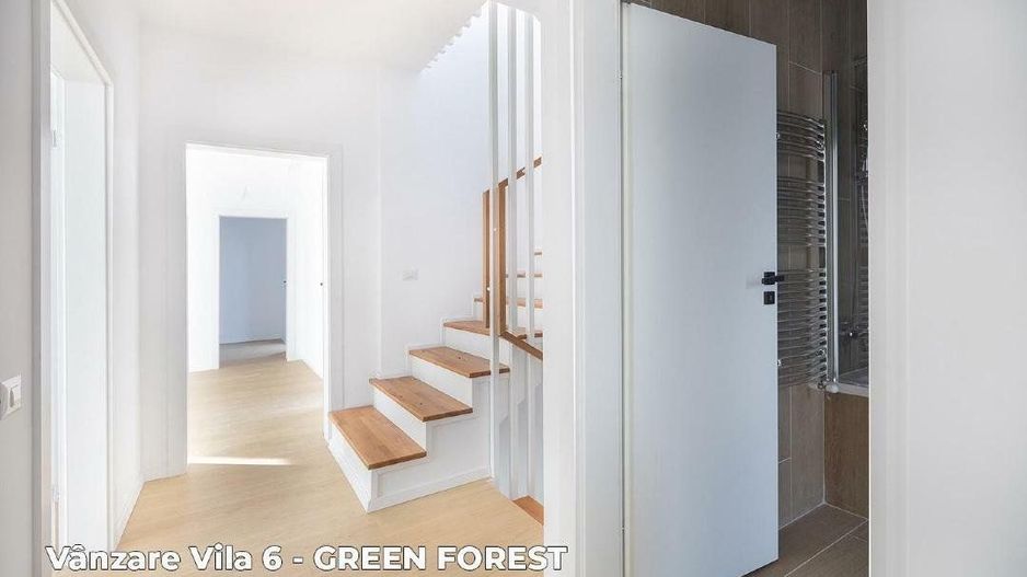 VILA 5 CAMERE | ARHITECTURA SCANDINAVA | CORBEANCA | LANGA PADURE - Poză 13