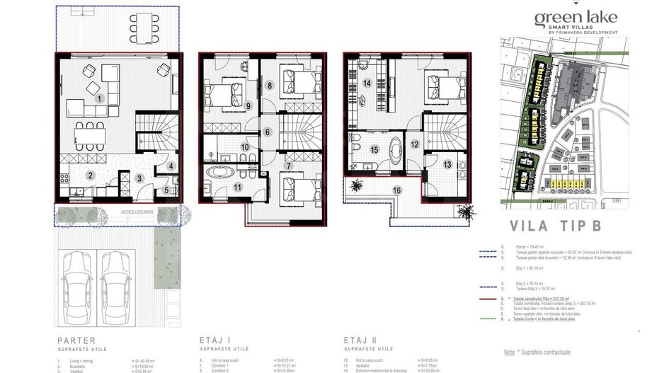 Vânzare, vilă, 2 nivele, 5 camere, zona Sisești, București - Poză 14