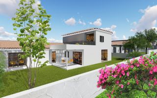 Proiect  imobiliar case cu AC - Loc Balotești - Poză 1