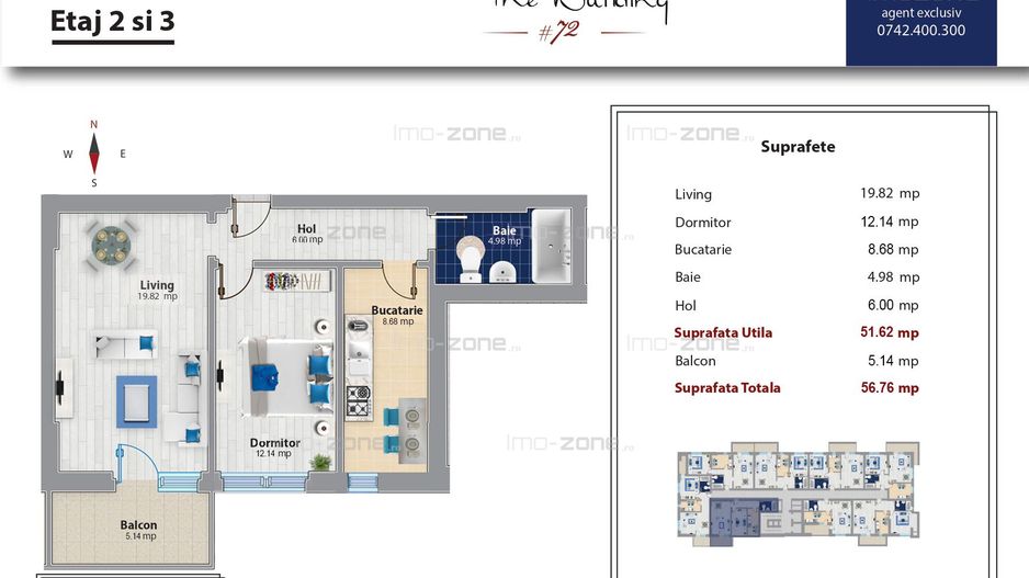 2 camere Militari, langa metrou Pacii, LIDL, Kaufland, 1/8, decomandat - Schiță 9