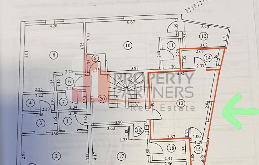 Garsonieră – 27 mp utili – Zona Tineretului, strada Spineni, nr 1. - Schiță 7